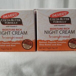 2 Palmer's Cocoa Butter Formula Night Cream with Vitamin E Moisture Rich